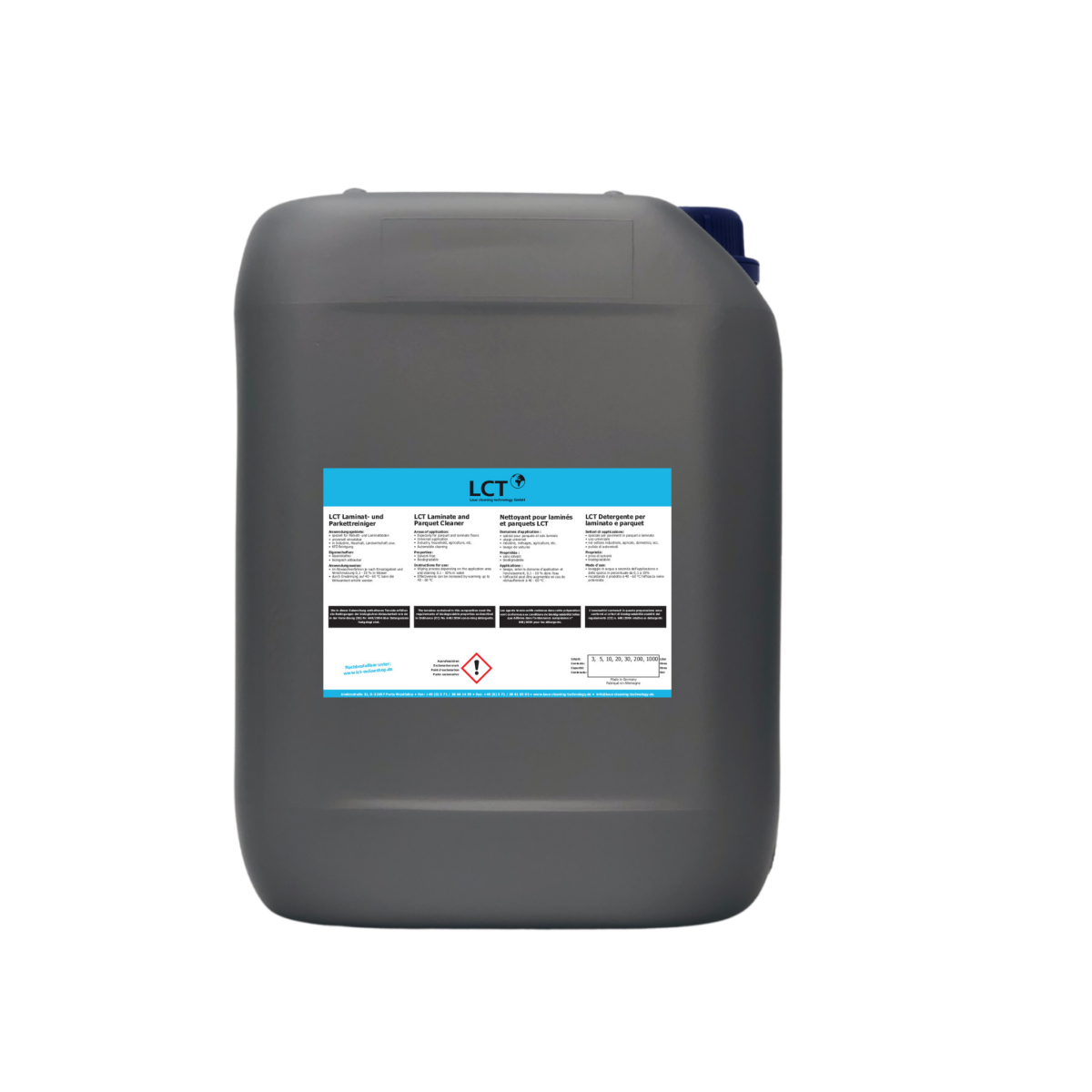 LCT Laminat- und Parkettreiniger, 5 Liter